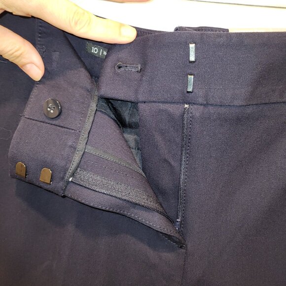 Talbot Newport Trousers Size 10 Work Office Comfort Spandex - Picture 3 of 9